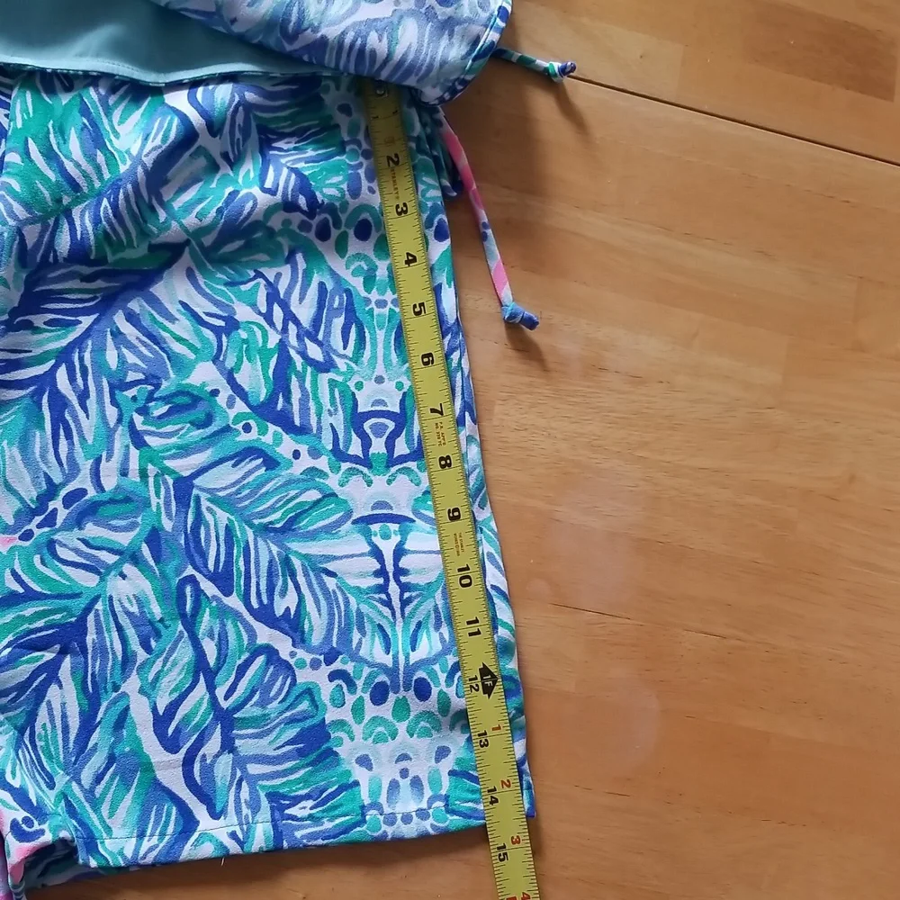 Lilly Pulitzer Donna Romper Feel The Beat Engineered,  Size 2 $178 - Picture 13 of 16